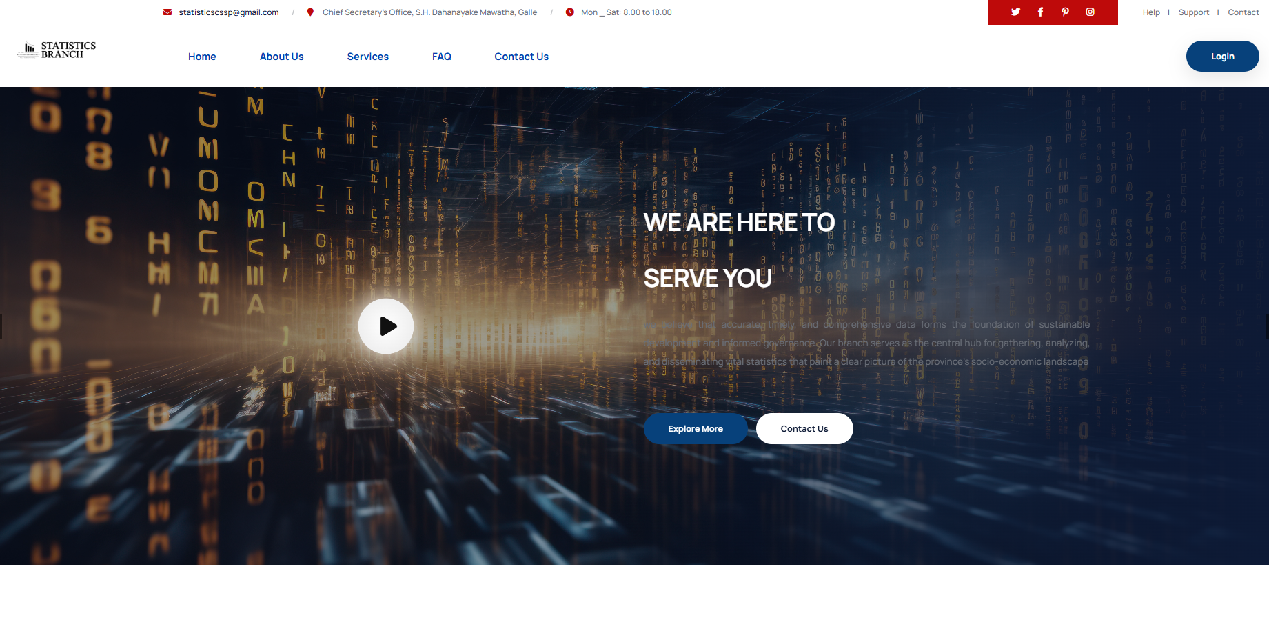 Provincial Data Collection web application built with Laravel and MySQL